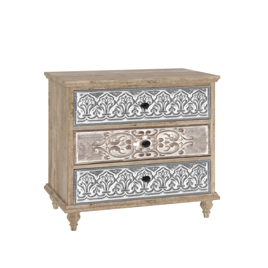 Arcade Filigree 3-Drawer Chest